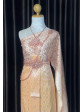 thai tradition women dress silk wedding costume